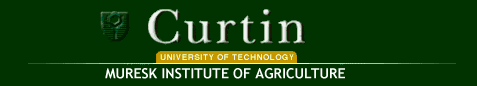 Muresk Institue of Agriculture Curtin University of Technology - Mackay Tourism