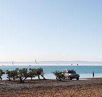 Camping at Point Lowly  Fitzgerald Bay - Mackay Tourism
