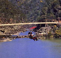 Launceston Cataract Gorge  Gorge Scenic Chairlift - Mackay Tourism