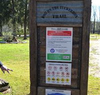 Dog on the Tucker Box Recreational Trail - Mackay Tourism