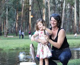 Buxton Trout & Salmon Farm - Mackay Tourism 1