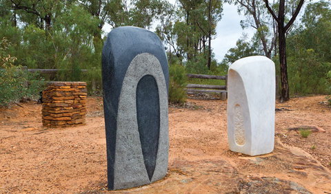 Sculptures In The Scrub Walking Track - Mackay Tourism 2