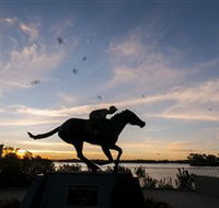 Black Caviar Statue - Mackay Tourism