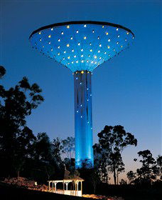 Wineglass Water Tower - Mackay Tourism 0