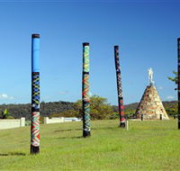 Maclean Tartan Power Poles - Mackay Tourism