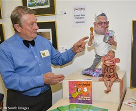 National Cartoon Gallery At The Bunker - Mackay Tourism 3
