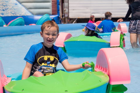 Waterworld Central - Mobile Inflatable Waterpark - Mackay Tourism 2