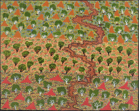 Art Exhibition - Artists Of Ampilatwatja - Mackay Tourism 2