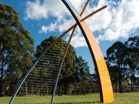 Sculpture Walk At WSU Campbelltown Campus - Mackay Tourism 1