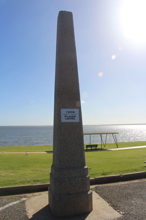 1956 Flood Marker - Mackay Tourism 0