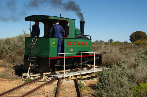 Red Cliffs Historical Steam Railway - Mackay Tourism 1