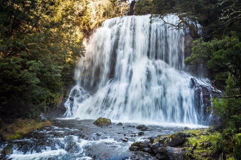 Bridal Veil, Champagne And No Name Falls - Mackay Tourism 0