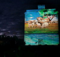 Quorn Silo Light Show - Mackay Tourism