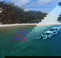 Eco Marine Safari - Boom netting  Snorkeling Moreton Island - Roma St Transfers - Mackay Tourism