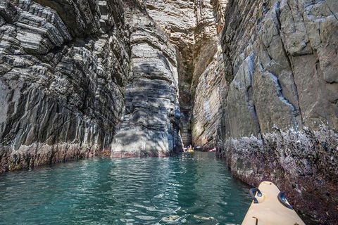 Hobart\'s Cliffs, Caves And Beaches Kayak Tour - Mackay Tourism 6