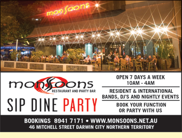 Monsoons Restaurant And Party Bar - Mackay Tourism 1