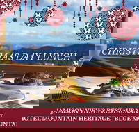 Christmas Day Lunch Hotel Mountain Heritage - Mackay Tourism