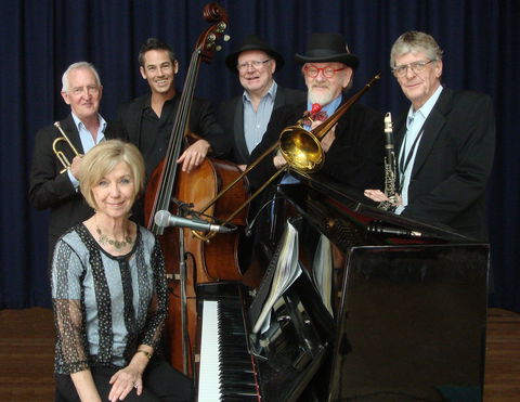 The Caxton Street Jazz Band In The Swigmore Hall At Robert Channon Wines - Mackay Tourism 0