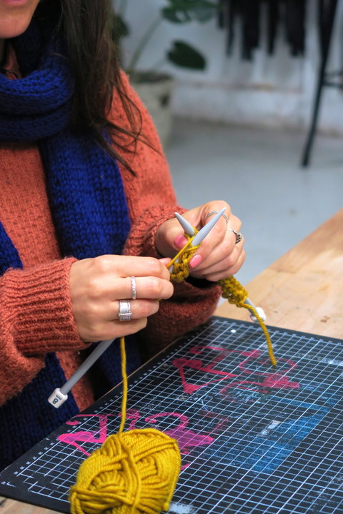 Knit & Sip! Make A Cosy Scarf - Mackay Tourism 0