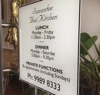 Sawasdee Thai Restaurant - Mackay Tourism