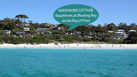 KINGFISHER COTTAGE Beachfront At The Binalong Bay - Mackay Tourism 16