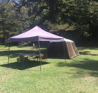 Basin Ku-ring-gai Campsite Set Up - Mackay Tourism