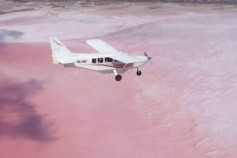 Pink Lake + Abrolhos Islands Scenic Flight - Mackay Tourism 2