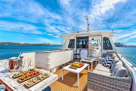 Vivid 90-Minute Sydney Harbour Intimate Catamaran Cruise With Canapes - Mackay Tourism 4