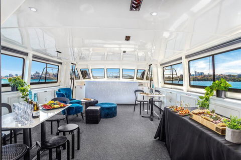 Vivid 90-Minute Sydney Harbour Intimate Catamaran Cruise With Canapes - Mackay Tourism 5
