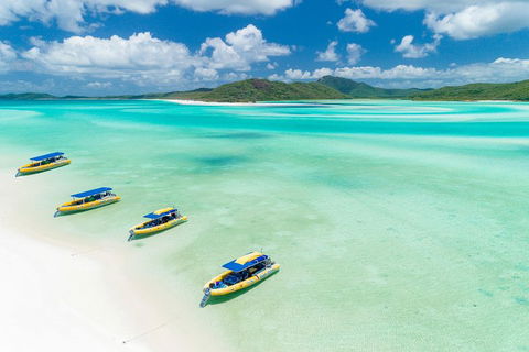 Great Barrier Reef Scenic Flight And Ocean Rafting Whitehaven Beach Day Trip - Mackay Tourism 2