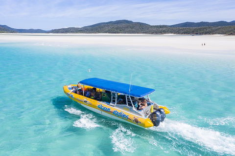 Great Barrier Reef Scenic Flight And Ocean Rafting Whitehaven Beach Day Trip - Mackay Tourism 5