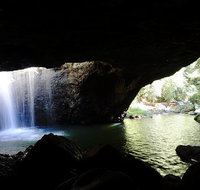 Natural Arch Rainforest  Volcano Canyon - Private Half Day Tour - Mackay Tourism