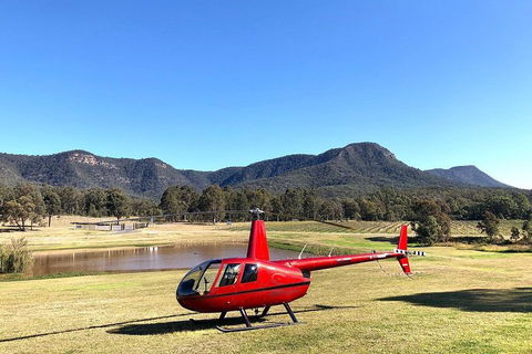 Private Helicopter Flight To Hunter Valley With A La Carte Lunch - For 2 - Mackay Tourism 2
